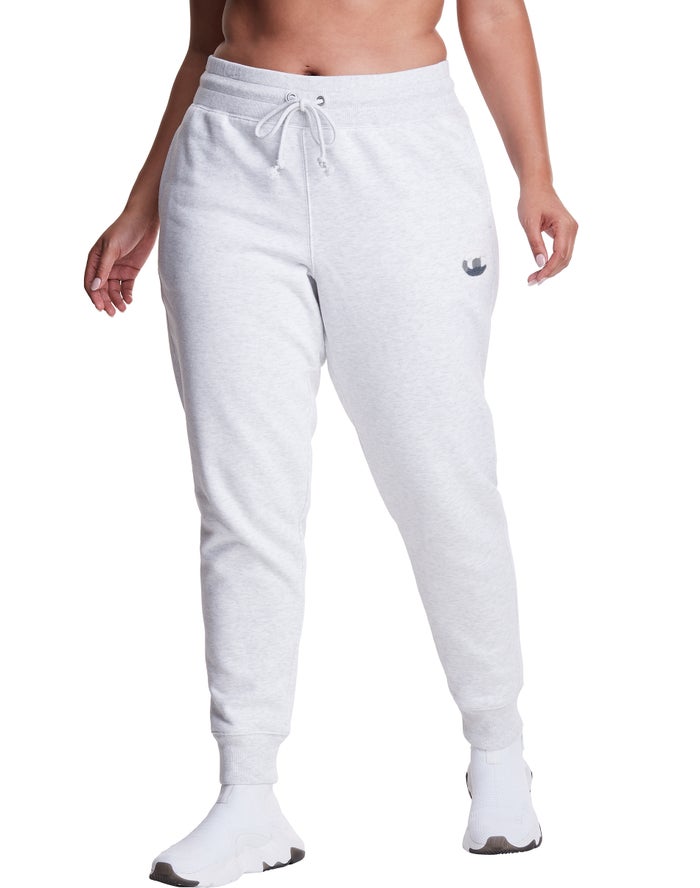 Jogger Champion Mujer - Plus Reverse Weave Ombre Chenille Logo ( Gris ) 9361487-PH